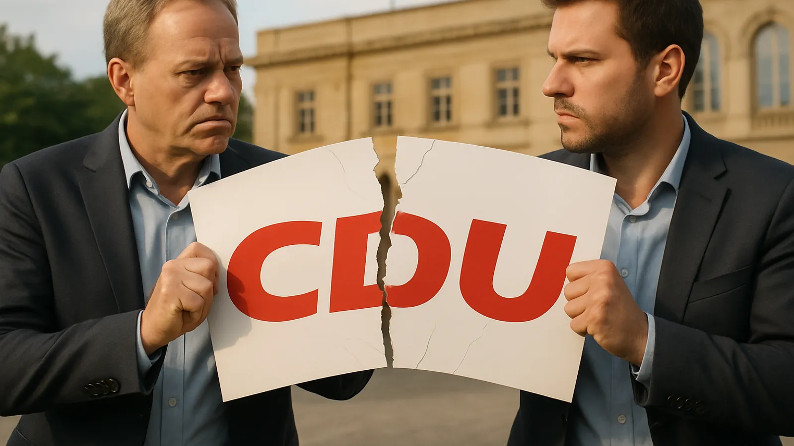Der CDU in Sachsen-Anhalt droht eine Spaltung nach der Wahl.