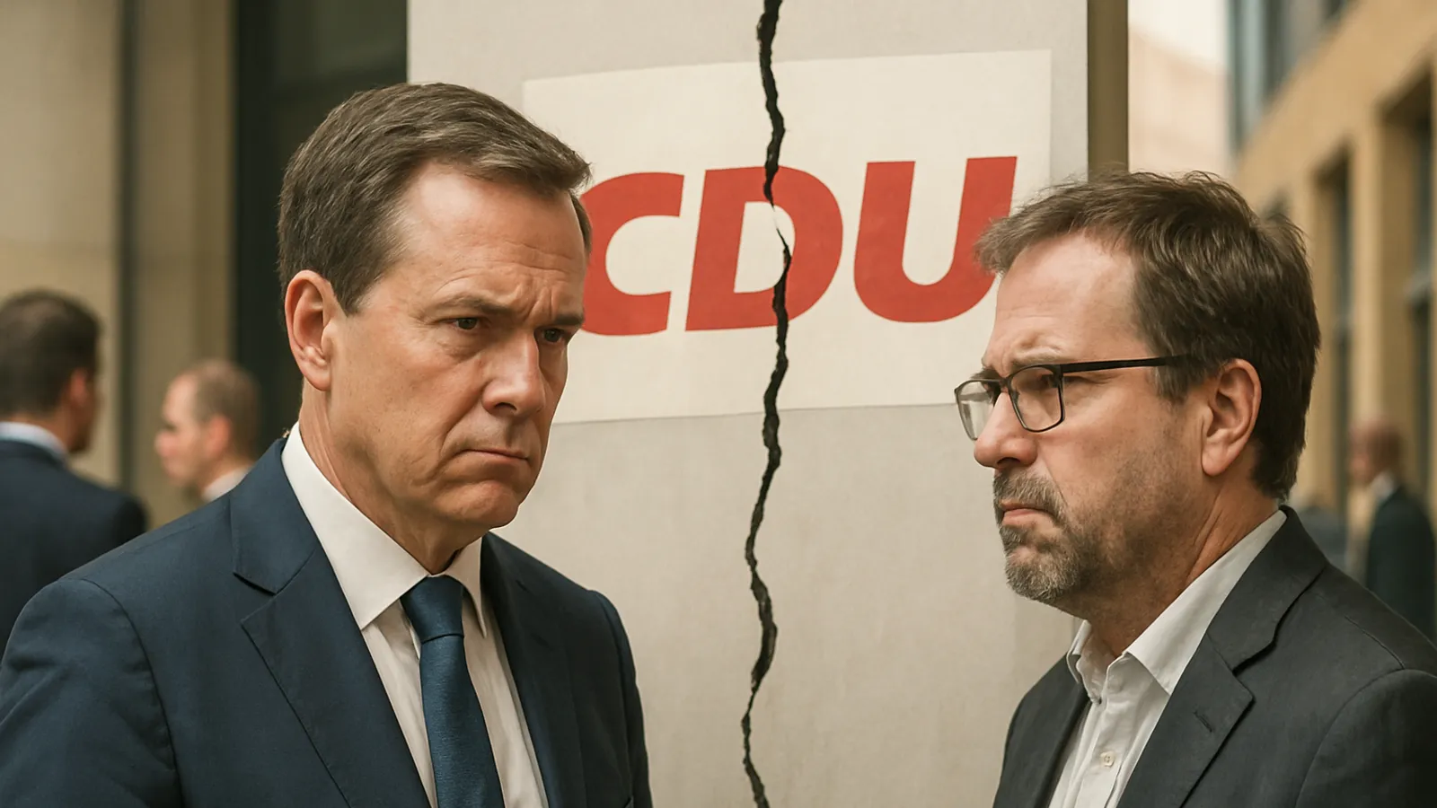 Der CDU in Sachsen-Anhalt droht eine Spaltung nach der Wahl.