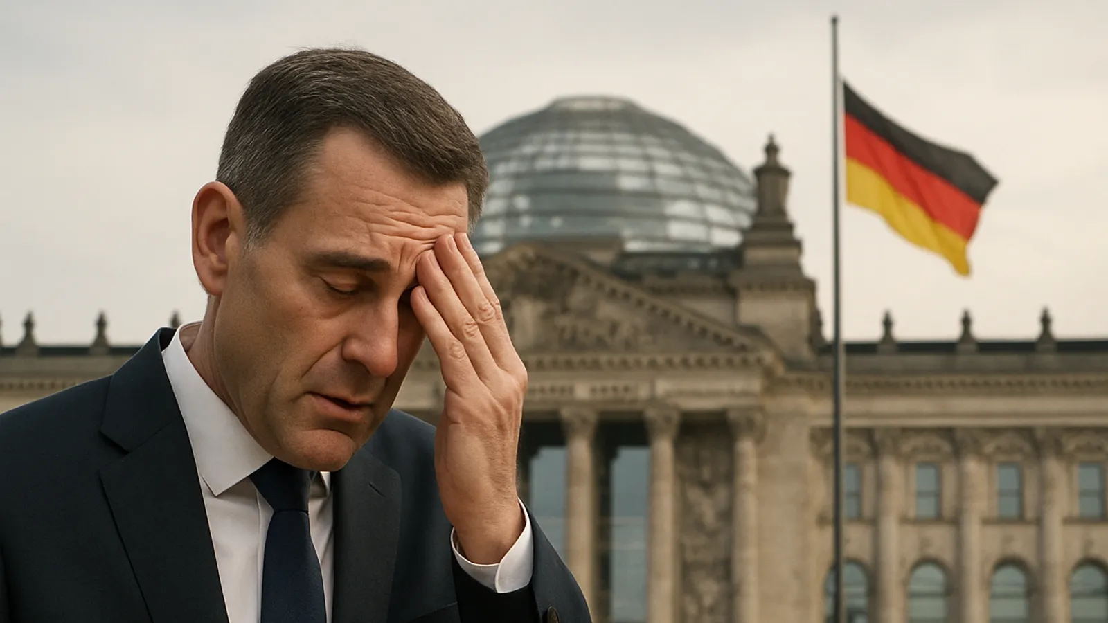 Der designierte Unionsfraktionschef Frei nennt die Panne bei der Regierungsumbildung 'Pech'.