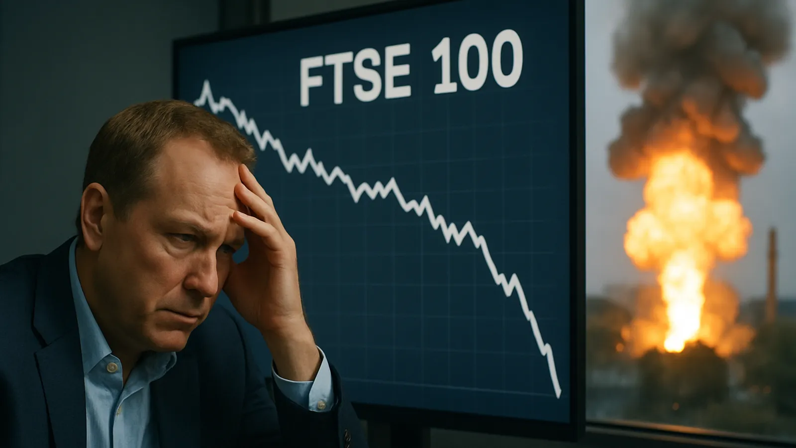 Nach Rekordhoch dürfte der FTSE 100 fallen – im Fokus: Fed-Zinsentscheid und neue Iran-Angriffe.