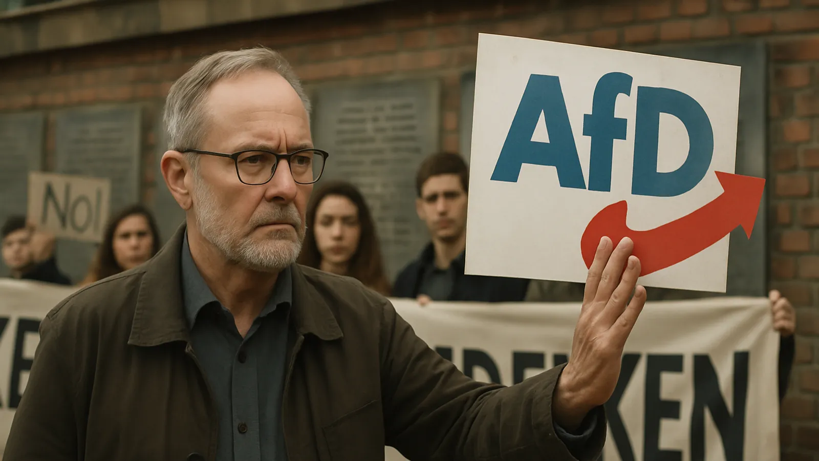 Der Gedenkstättenleiter lobt den Widerstand gegen das AfD-Gedenken.
