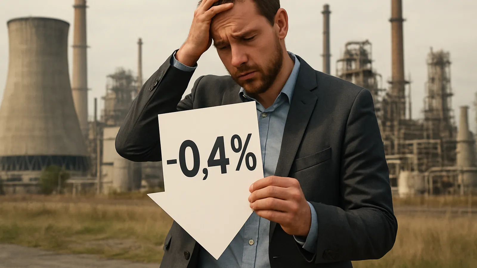 Der Industrieverband BDI hat die Wachstumsprognose für die deutsche Wirtschaft auf 0,4 Prozent gesenkt.