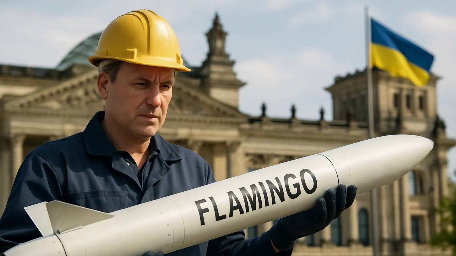 Der Marschflugkörper „Flamingo“ soll in Deutschland für die Ukraine gebaut werden.