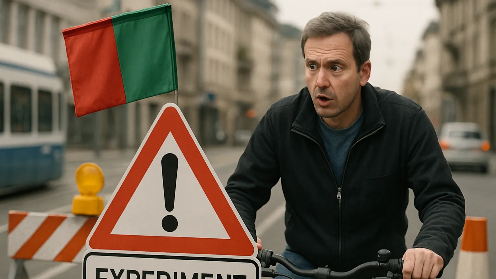 Der rot-grüne Zürcher Stadtrat gefährdet Verkehrsteilnehmer mit Experimenten.