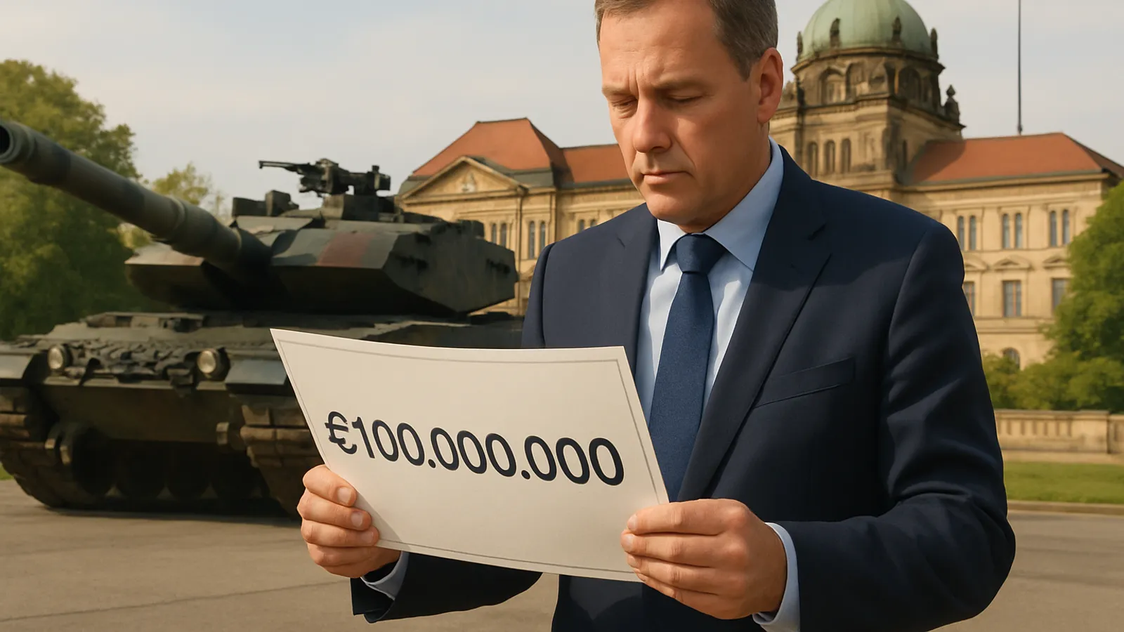 Die FAZ schreibt: „Der Rüstungskonzern CSG investiert 100 Millionen Euro in Sachsen.“