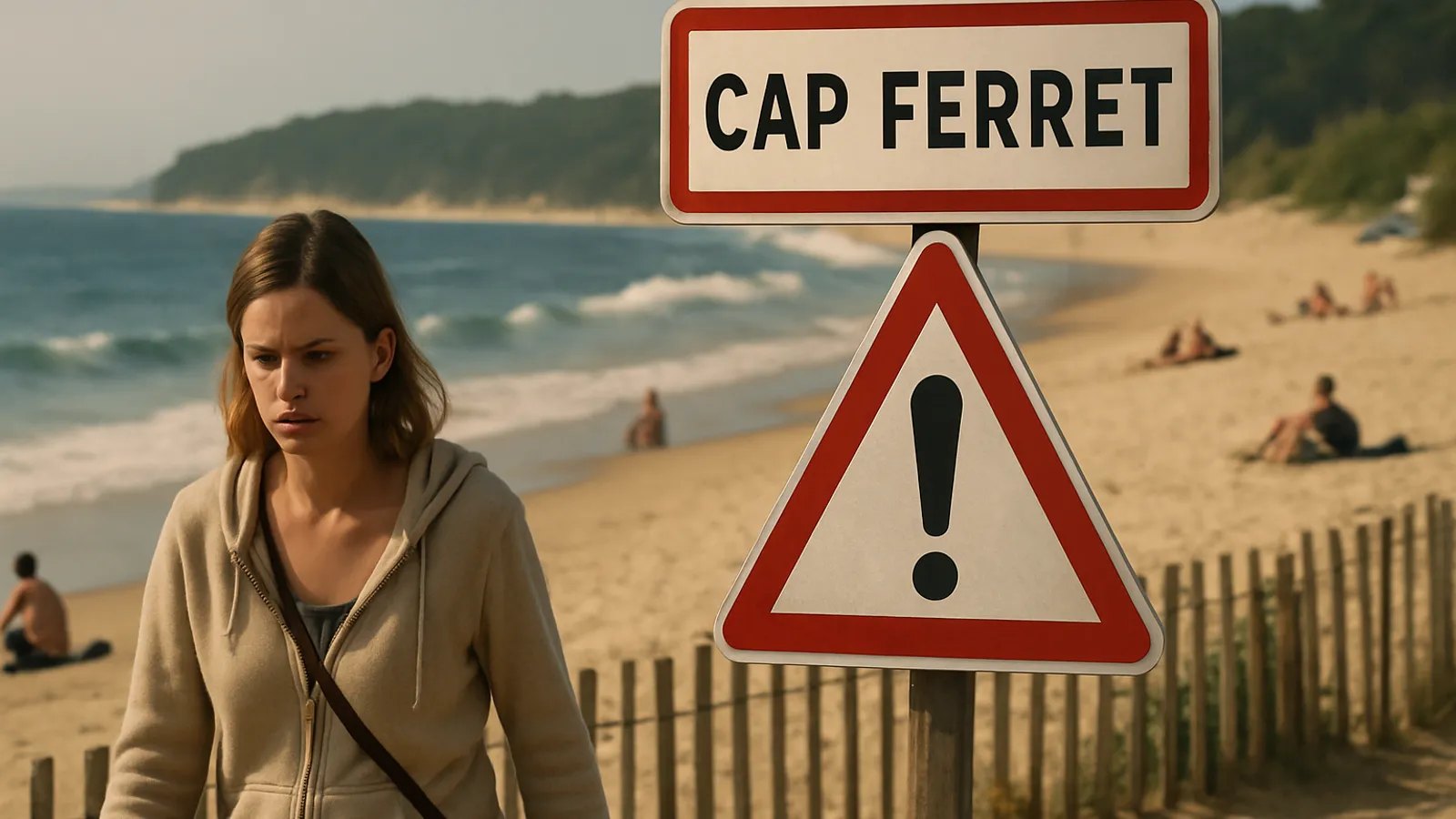 Die Waldbrandlage am Urlaubsort Cap Ferret ist gefährlich und hat zu einer vollständigen Evakuierung geführt.