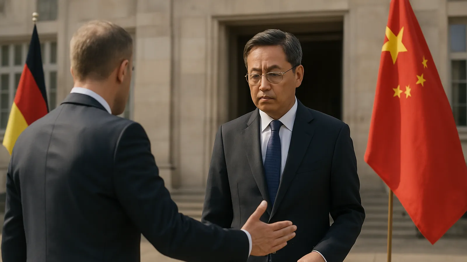 Deutschland hat den chinesischen Botschafter ins Auswärtige Amt gebeten.
