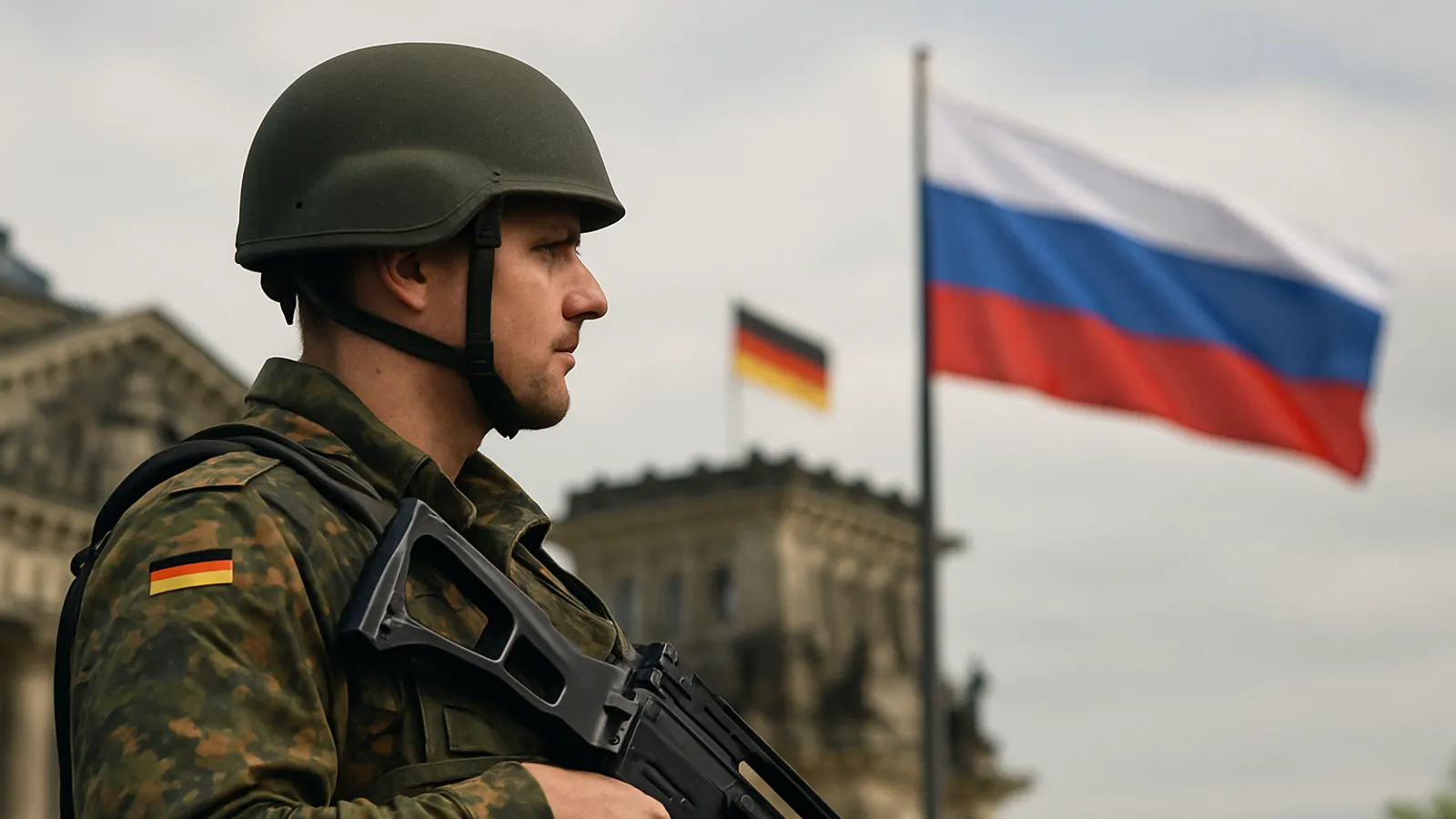 Deutschland müsse im Ernstfall bereit sein, gegen Russland zu kämpfen.