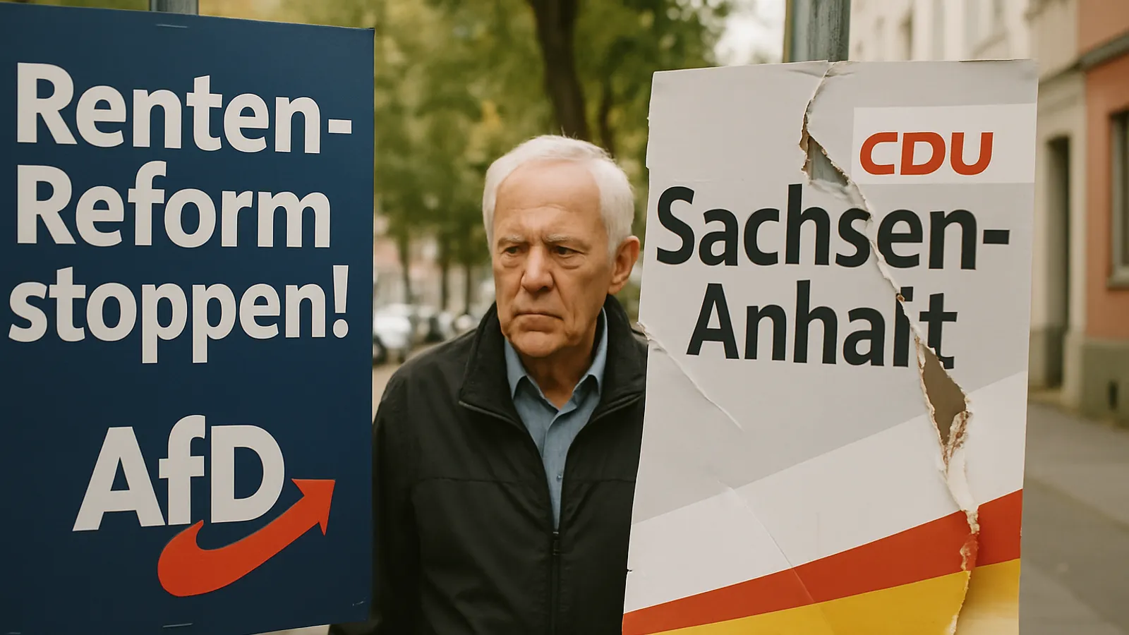 AfD macht die Rentenreform zum Wahlkampfthema – Sachsen-Anhalts CDU-Regierungschef Schulze stellt sich gegen Teile der Reform.