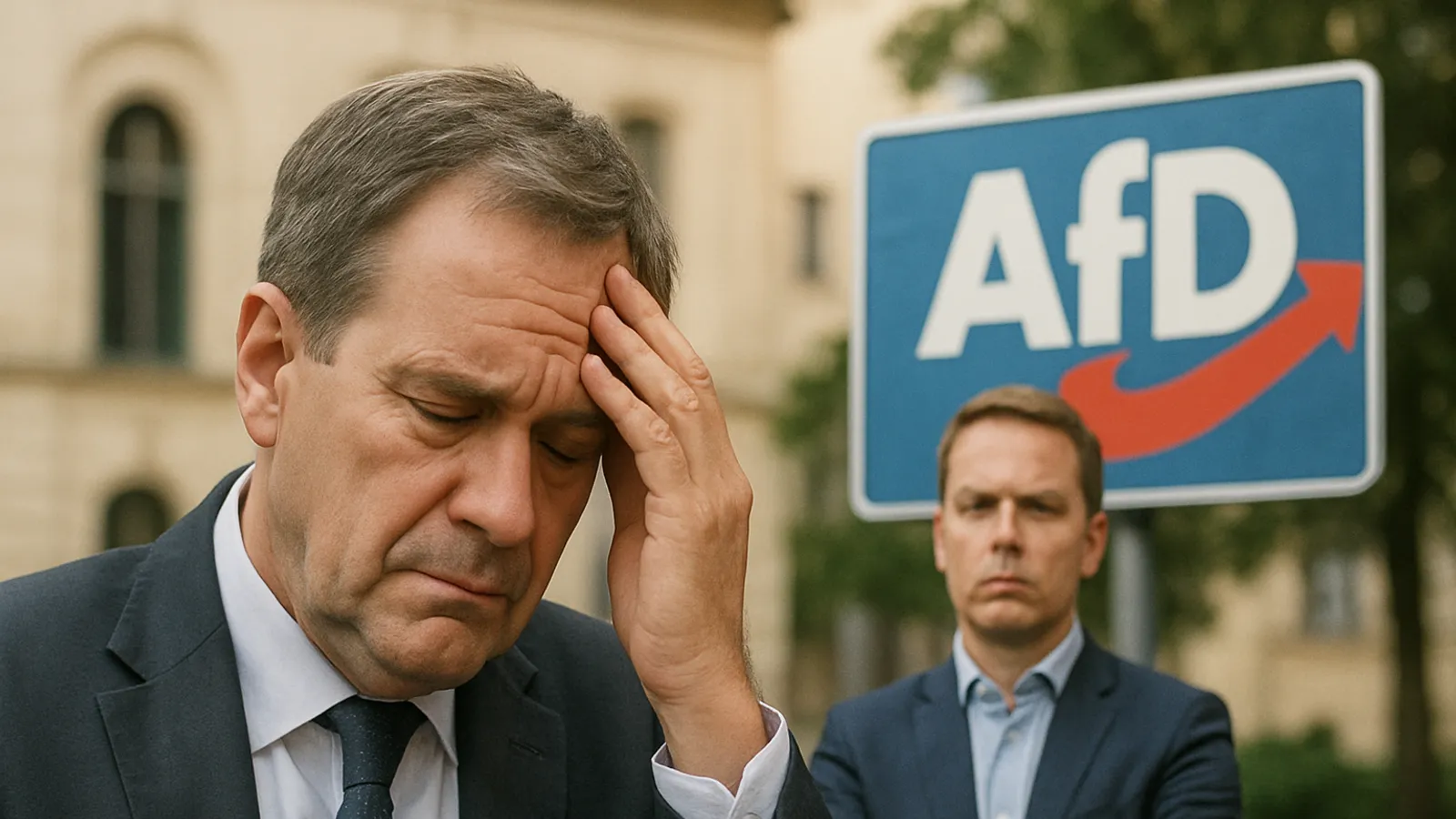 AfD bei 41 Prozent, CDU bei 23 Prozent – in der Union wächst der Streit über den Umgang mit der AfD.
