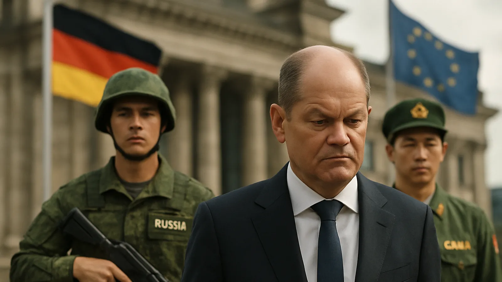 Die Bundesregierung hat die Ausbildung russischer Soldaten durch China missbilligt.