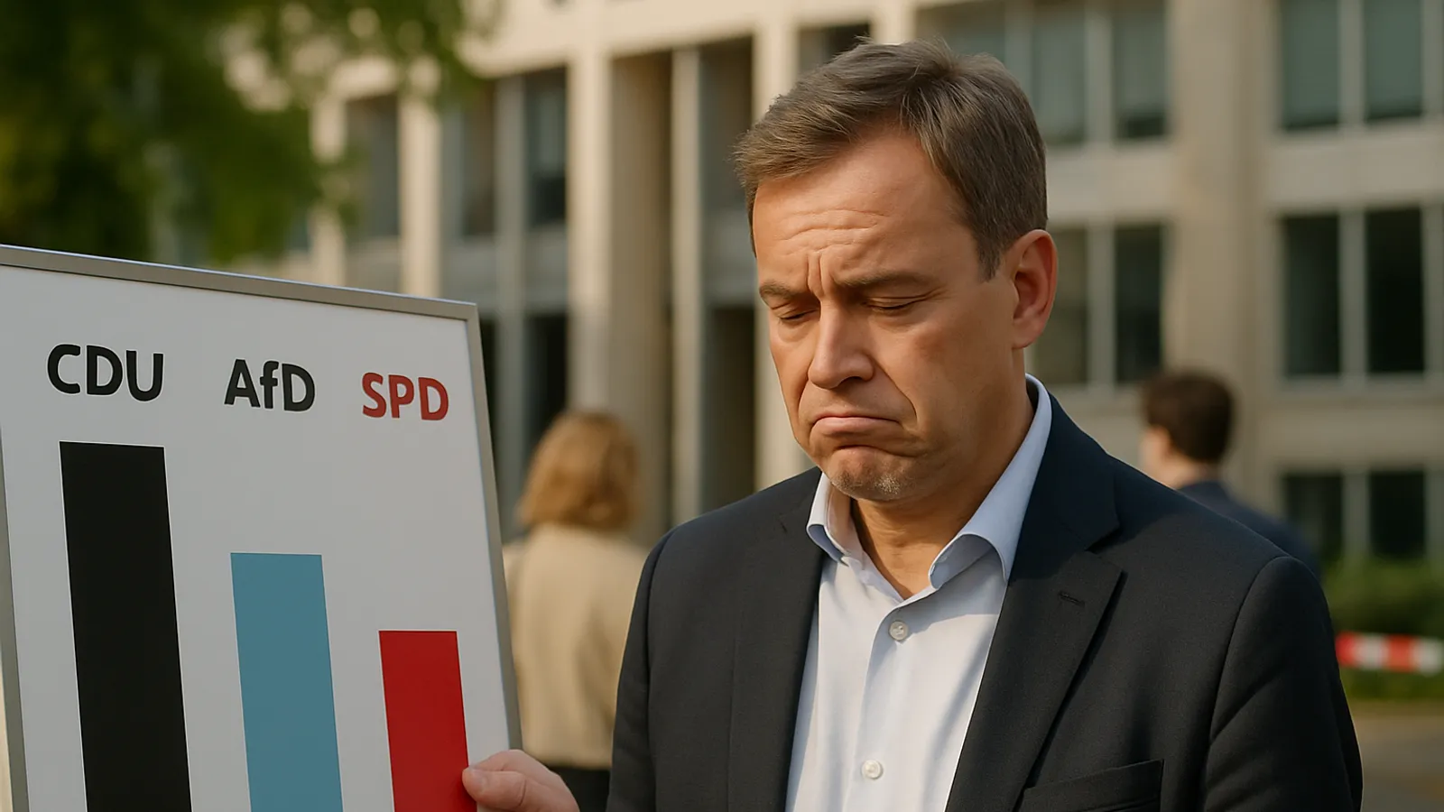 Die CDU büßt in der NRW-Umfrage ein, während die AfD sich mit der SPD auf den zweiten Platz schiebt.