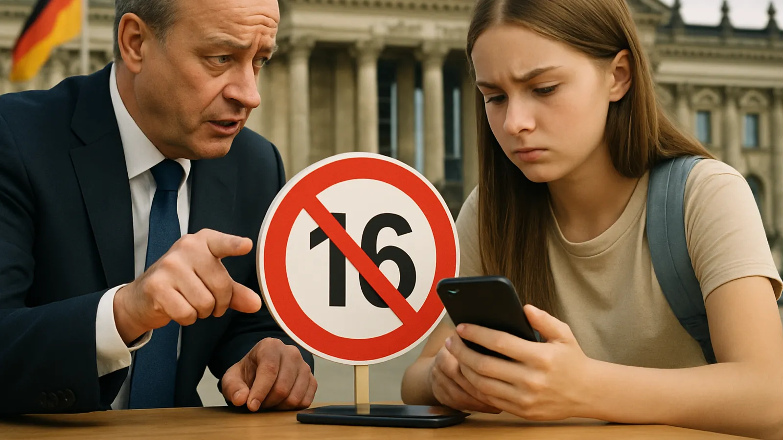 Die CDU/CSU-Fraktion fordert variable Altersgrenzen für Social-Media-Angebote.
