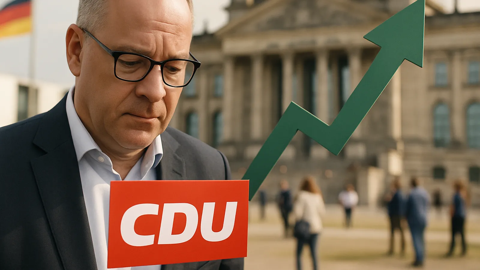 Die CDU hat in den Umfragen nach dem Rückzug von Kai Wegner zugelegt.