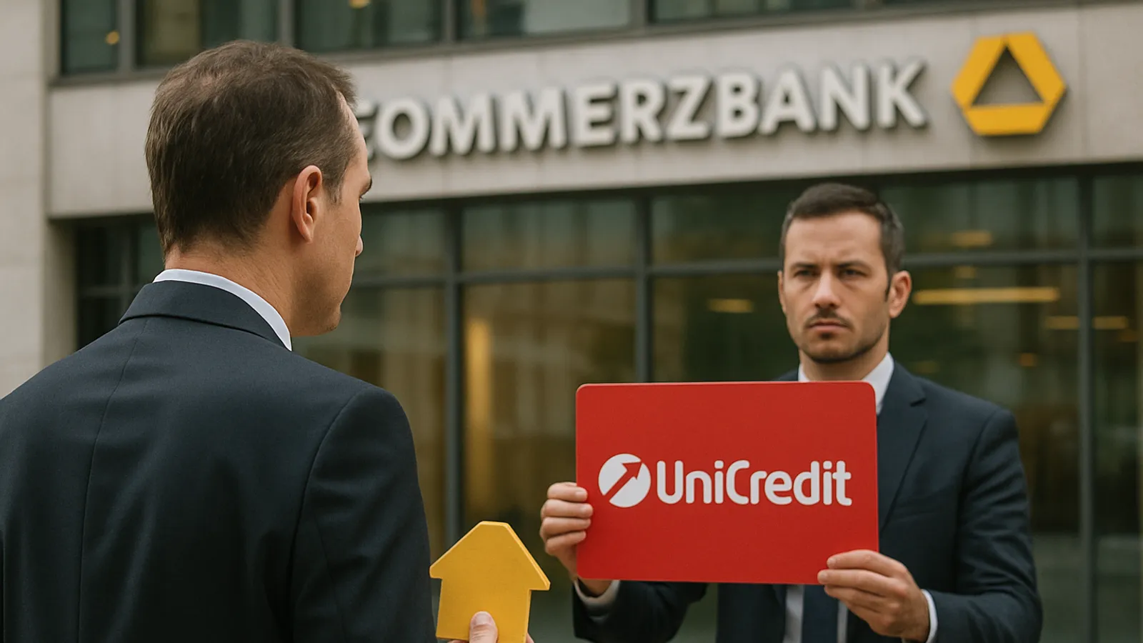 Die Commerzbank sieht ihre Investoren trotz des Übernahmeangebots der UniCredit als treu an.