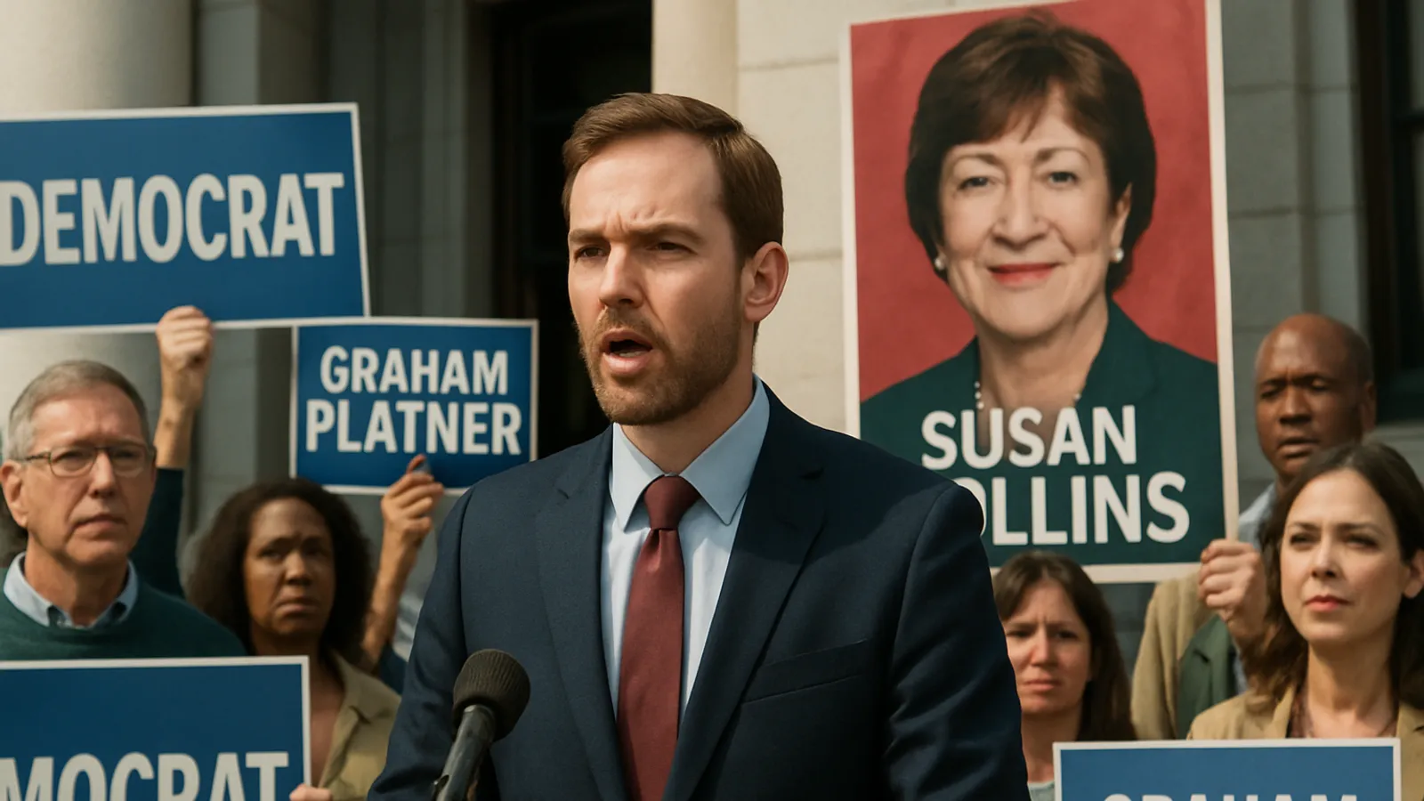 Die Demokraten in Maine bereiten die Nominierung eines Ersatzkandidaten für Graham Platner im Rennen gegen Susan Collins vor.