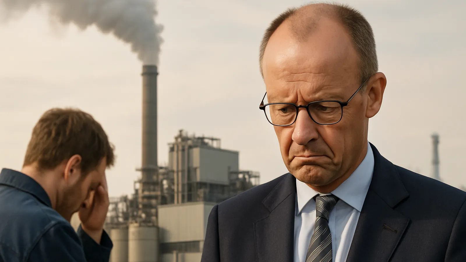Die Deutsche Industrie stellt der Merz-Regierung ein schlechtes Zeugnis aus.