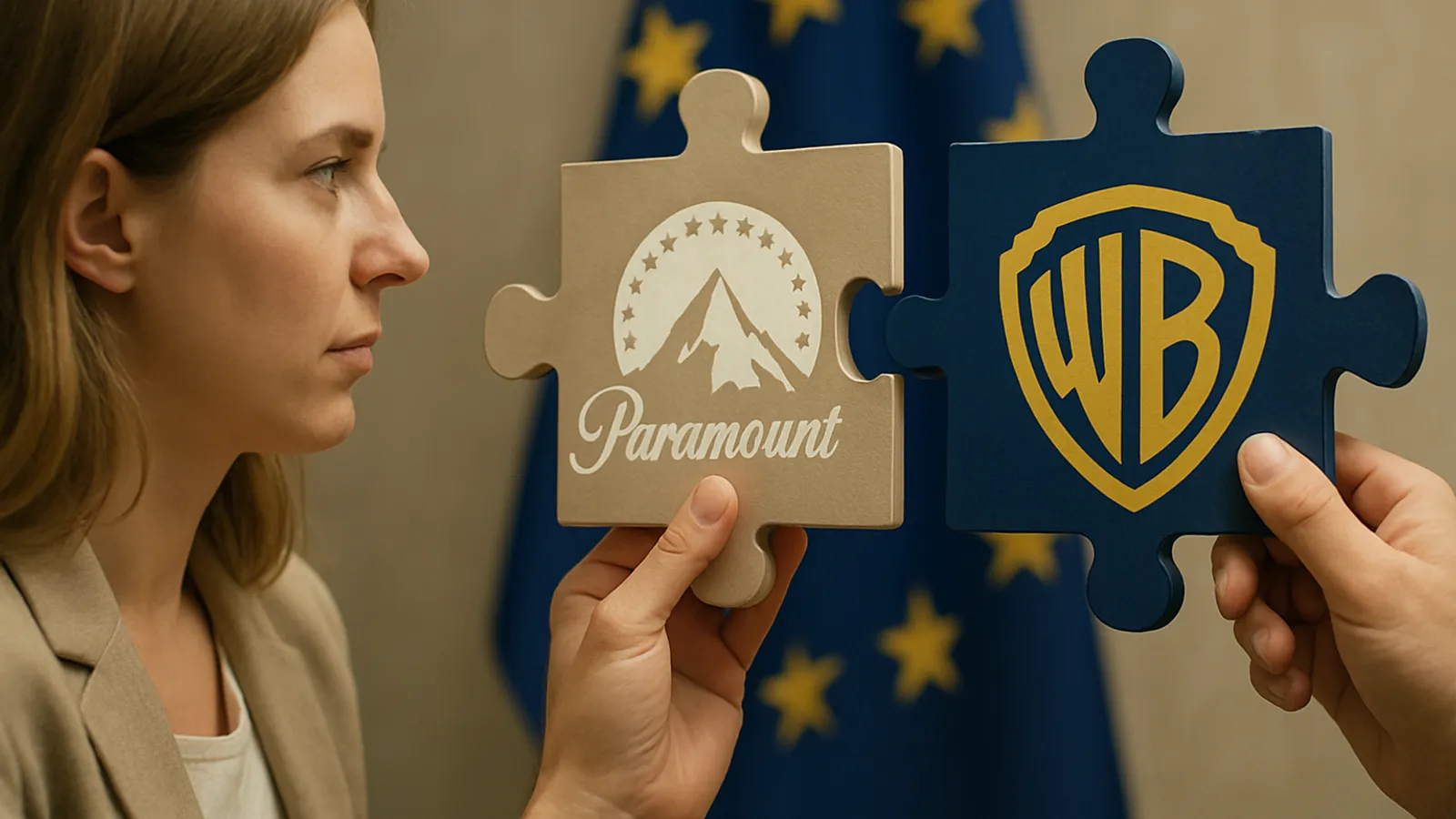 Die EU-Kommission hat die Übernahme von Warner durch Paramount gebilligt.