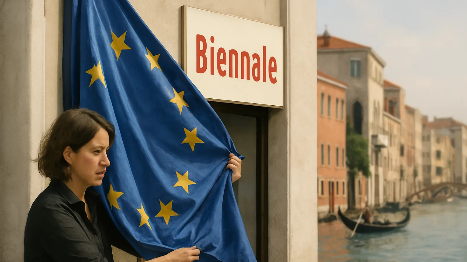Die EU stellt die Unterstützung für die Kunstbiennale in Venedig ein.