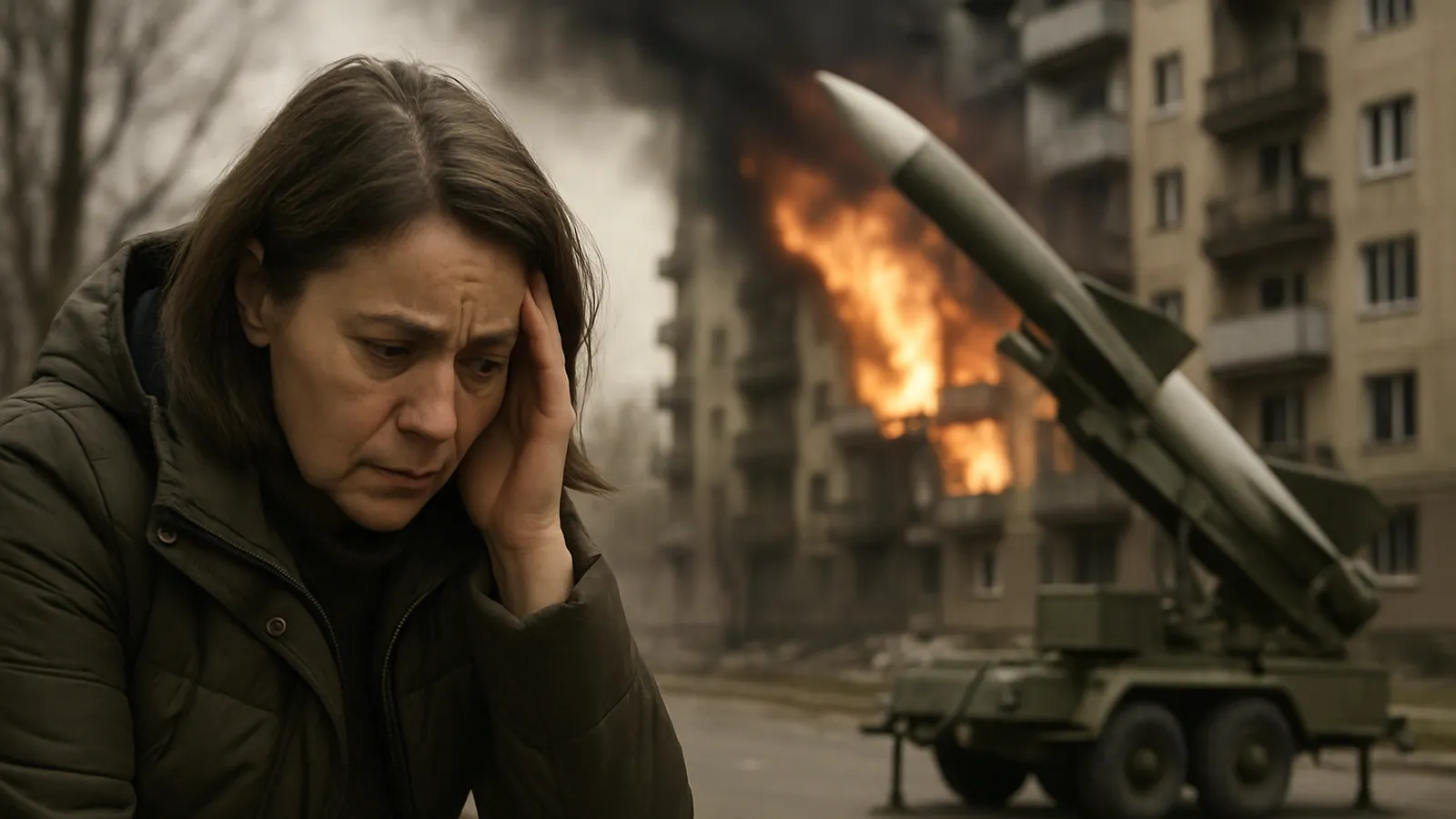 Die ukrainische Flugabwehr hat besonders bei ballistischen russischen Raketen große Probleme.