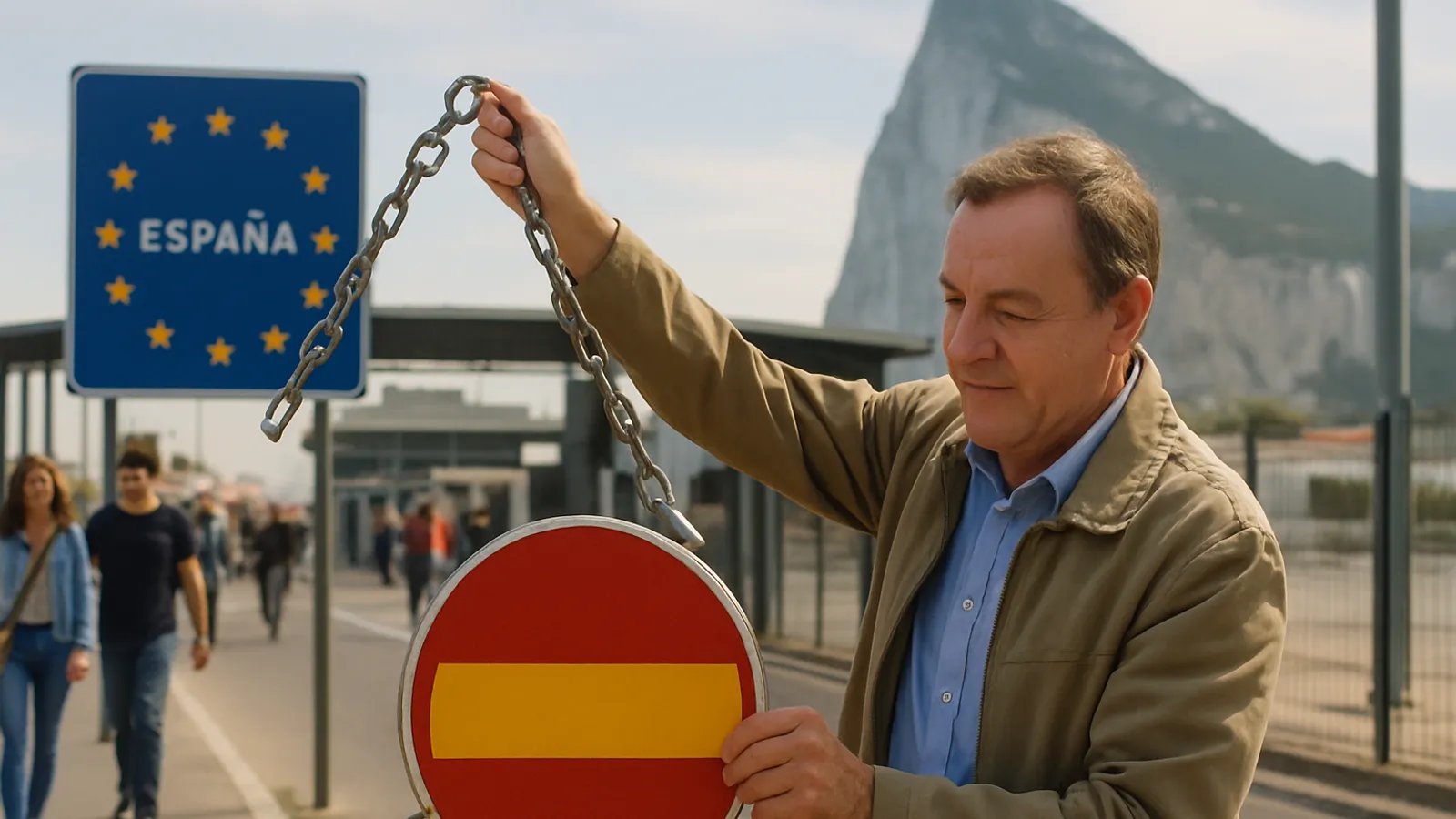 Die Grenzkontrollen zwischen Spanien und Gibraltar enden nach 118 Jahren.