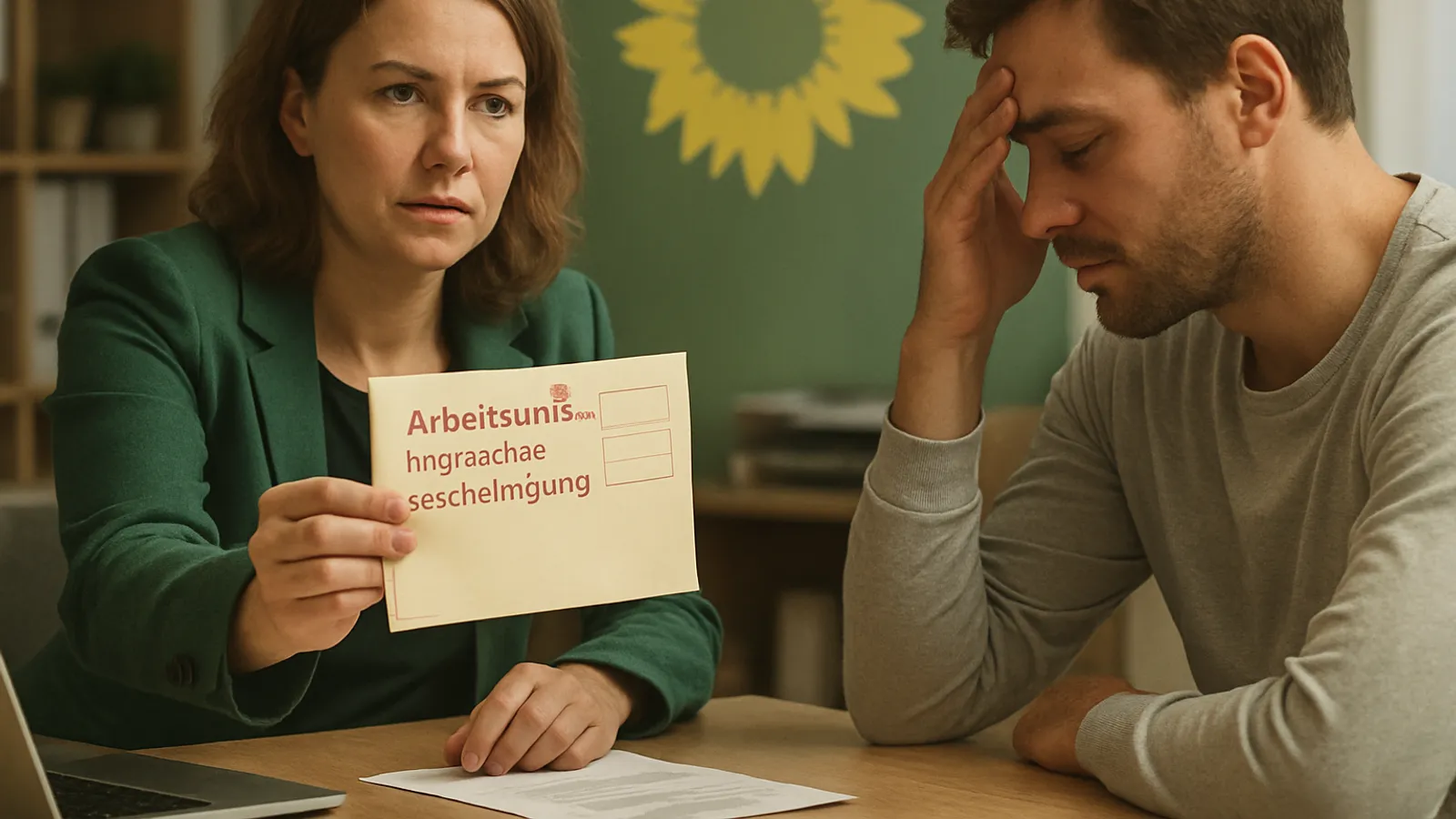 Die Grünen fordern eine Aktuelle Stunde zu Krankschreibungen ab Tag eins.