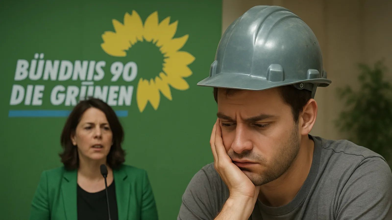 Die Grünen haben ein Männerproblem und fallen nur Klischees über das männliche Geschlecht ein.