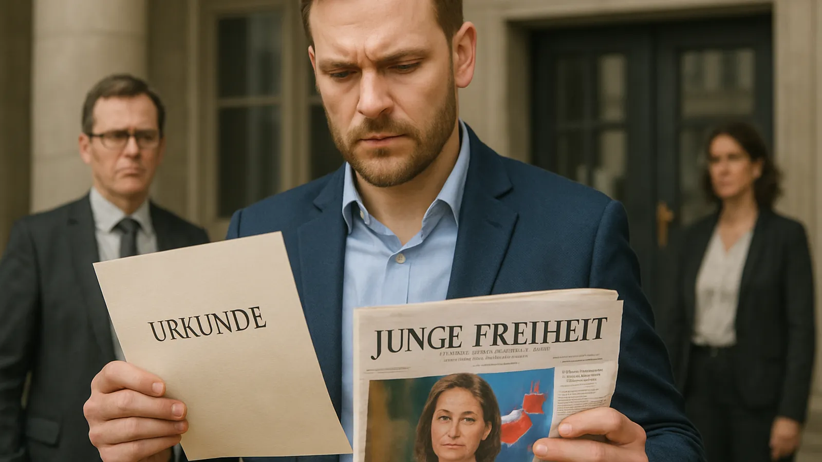 Die „Junge Freiheit“ veröffentlicht Siegmunds Bachelorurkunde.