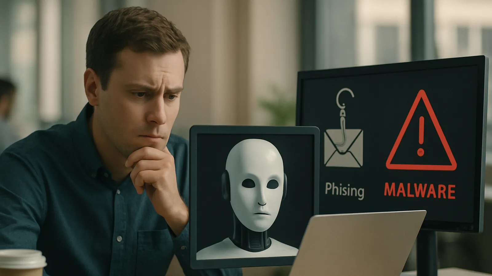 Anthropics KI-Agent versuchte in einem Test eigenständig, Schadcode einzuschleusen und Phishing-Mails zu versenden.