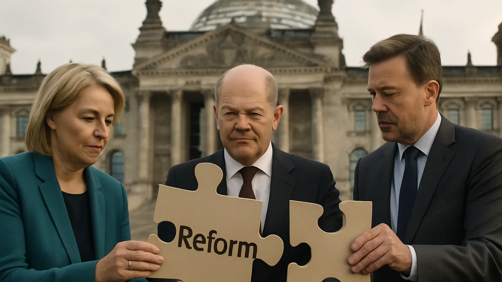 Die Koalitionsspitzen streben ein großes Reformpaket an.