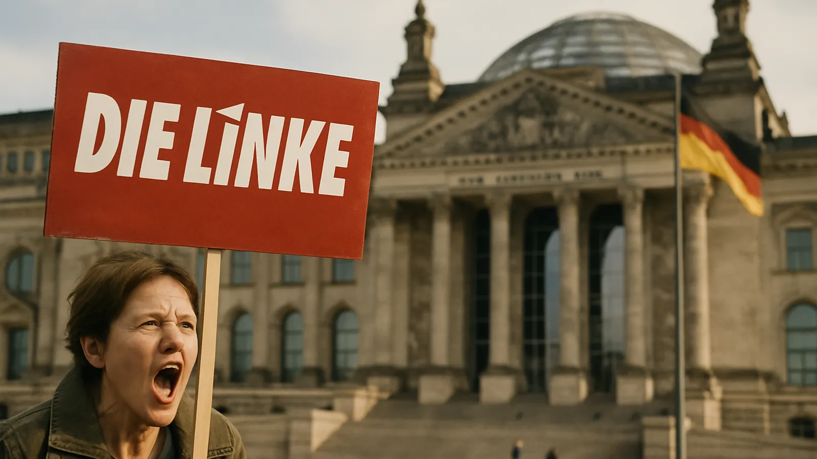 Die Linke fährt einen harten Konfrontationskurs gegen die Bundespolitik.