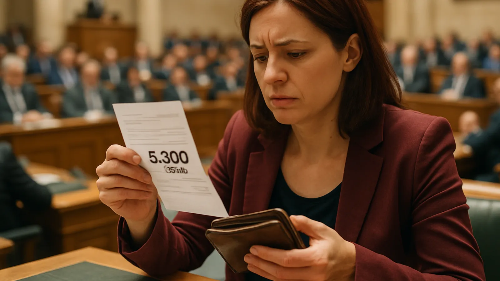 Die Linke hat die Diäten für ihre Abgeordneten auf 5.300 Euro brutto gedeckelt.