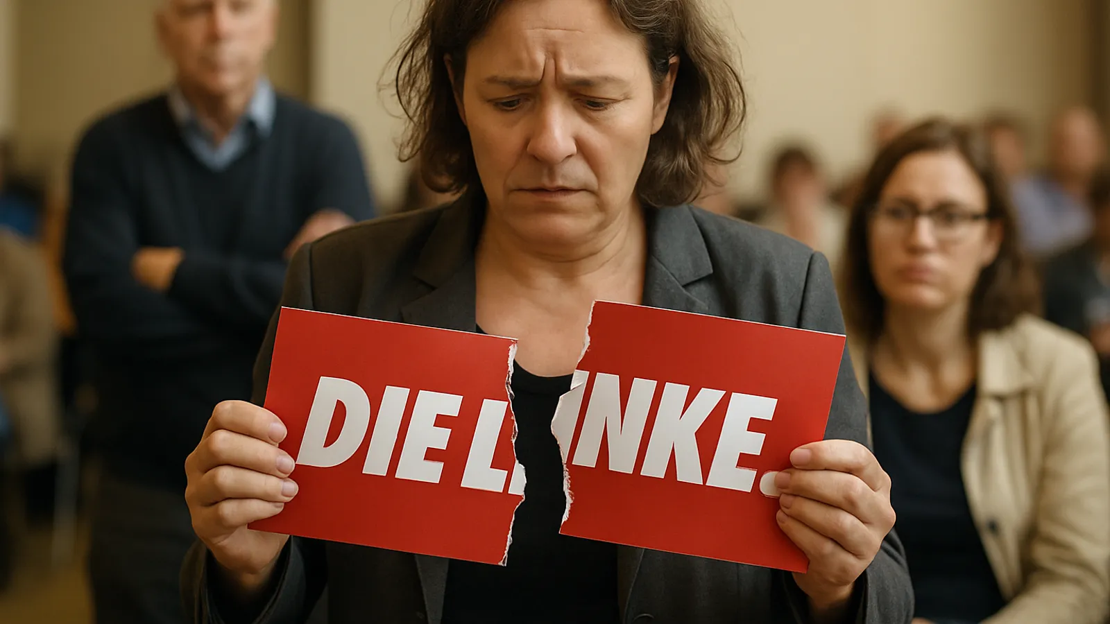 Die Linke ist innerlich zerrissen.