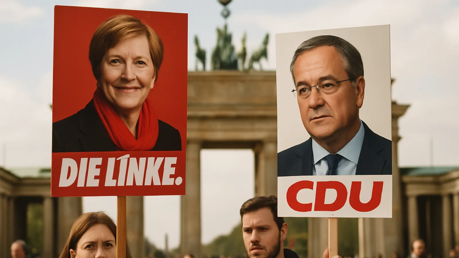 Die Linke liegt in Berlin-Umfragen vor, während die CDU nur auf Platz 4 ist.