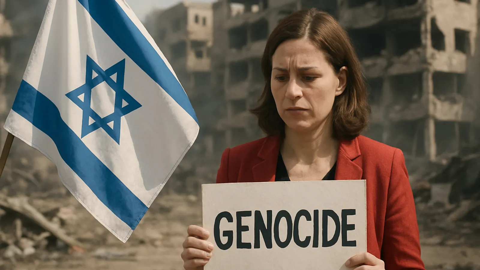 Die Linkspartei bewertet Israels Vorgehen im Gazakrieg als Völkermord.