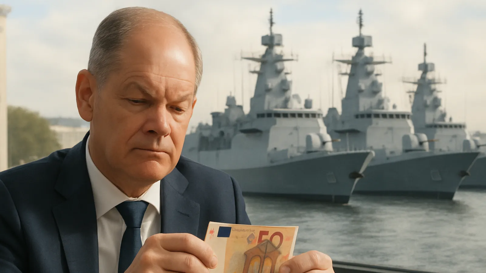 Die Marine darf vier neue Fregatten kaufen.