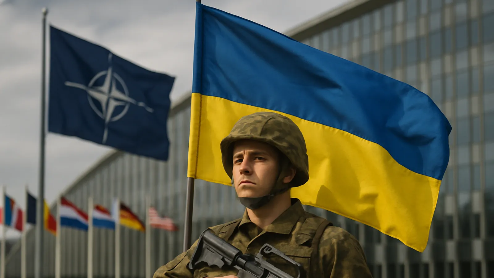 Die NATO-Staaten sind sich über Militärhilfe für die Ukraine einig.