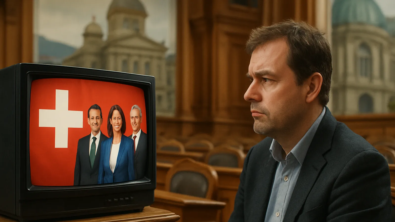 Die politische Schweiz ist zu einer Dauerwerbesendung geworden.