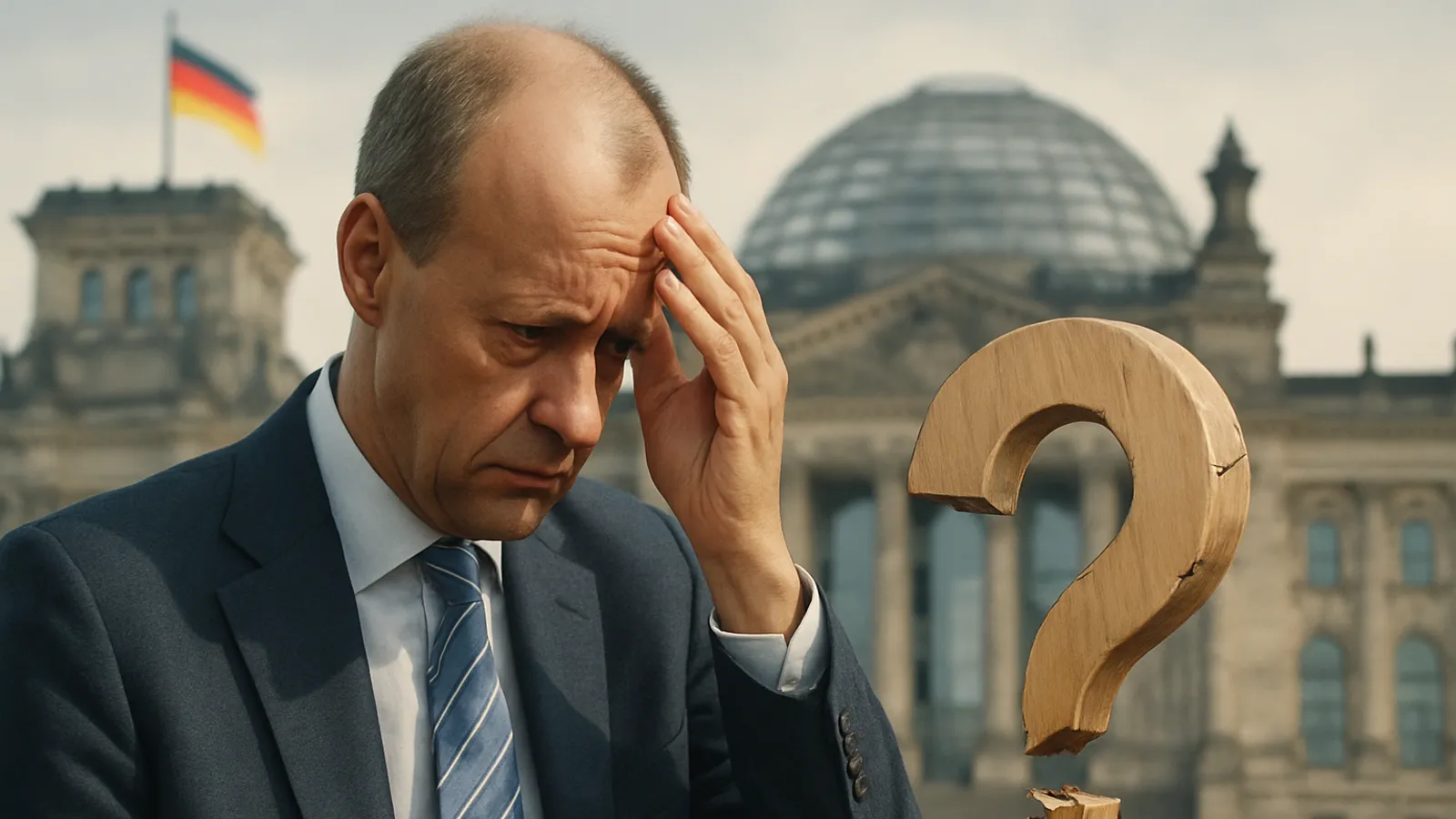 Die politische Zukunft von Friedrich Merz ist ungewiss.