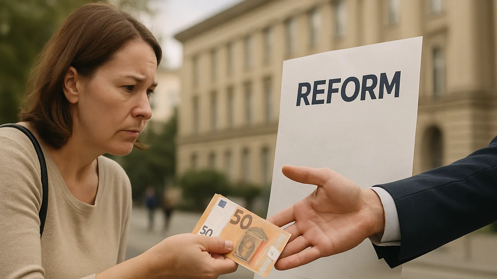 Die Reform wirkt sich auf das Geld der Bürger aus.