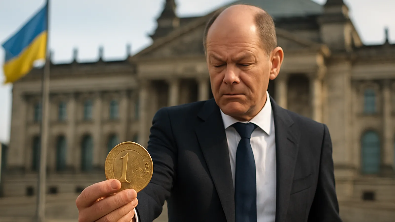 Die Regierung zeigt, wie sparfaul sie bei der Ukraine-Hilfe ist.