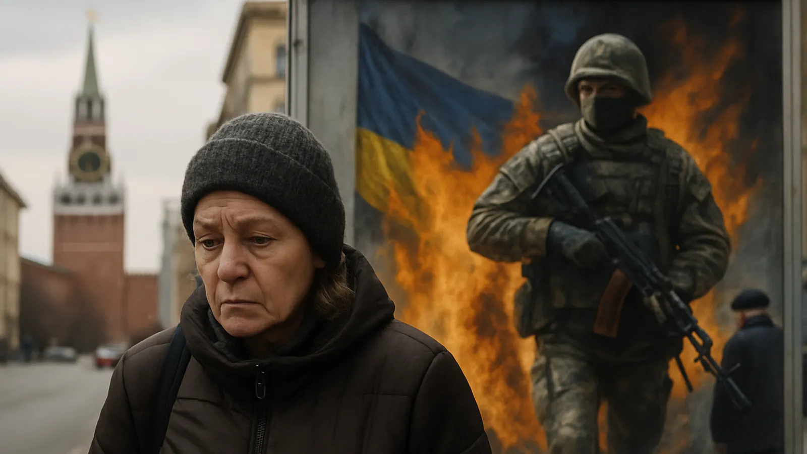 Die russische Bevölkerung spürt die Folgen des Krieges gegen die Ukraine.