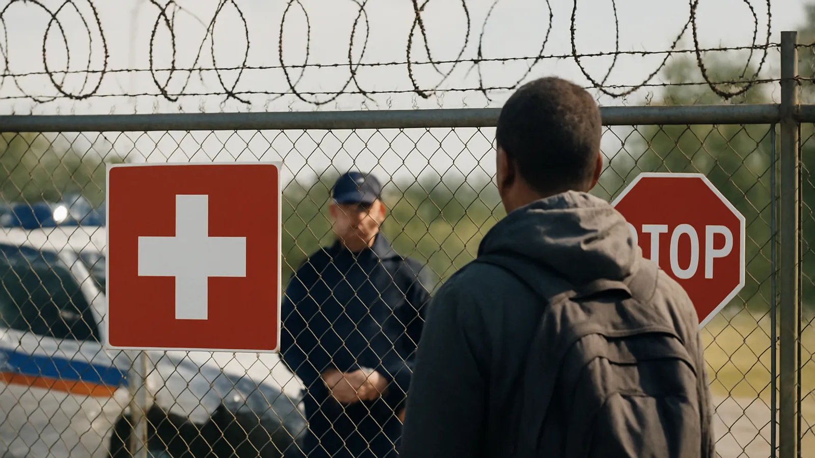 Die Schweiz könnte bald ihre Grenzen durch eine Zuwanderungsgrenze schließen.