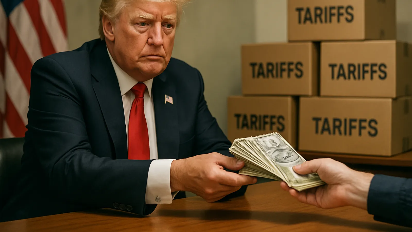 US-Regierung zahlt rund 100 von 165 Milliarden Dollar an rechtswidrigen Zöllen zurück.
