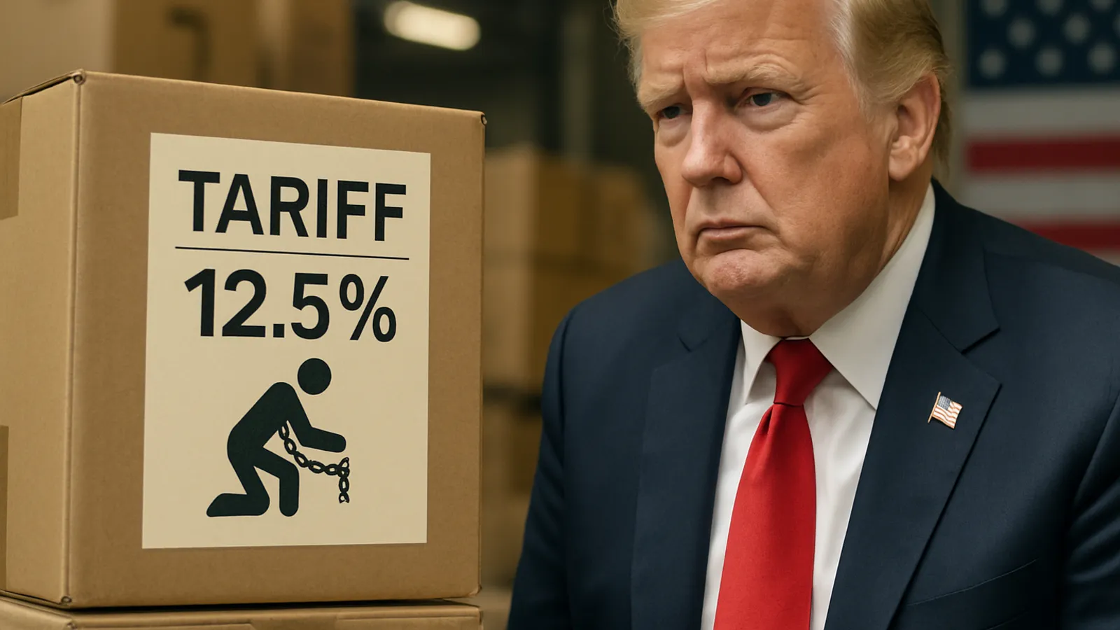 Die USA kündigen Zölle von bis zu 12,5 Prozent gegen 60 Handelspartner an.