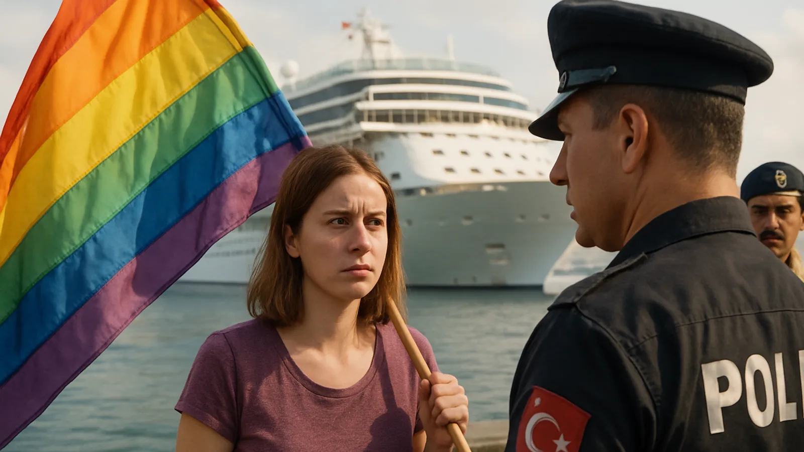 Die Türkei und Ägypten verweigerten einem LGBTQ+-Kreuzfahrtschiff das Anlegen.