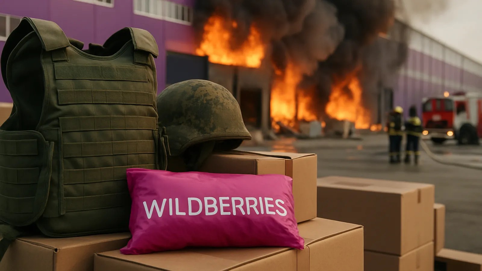 Die Ukraine attackiert Wildberries-Lager; Kiew verweist auf militärisch nutzbare Waren.