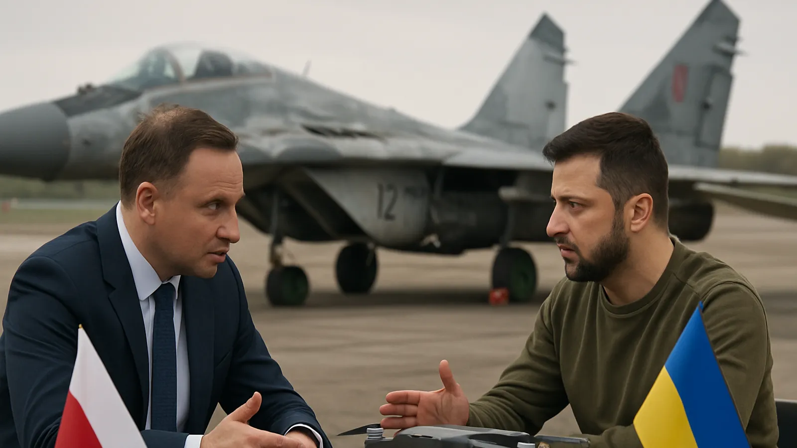 Die Ukraine bekundet Interesse an der MiG-29 und bietet Polen einen Drohnen-Deal an.