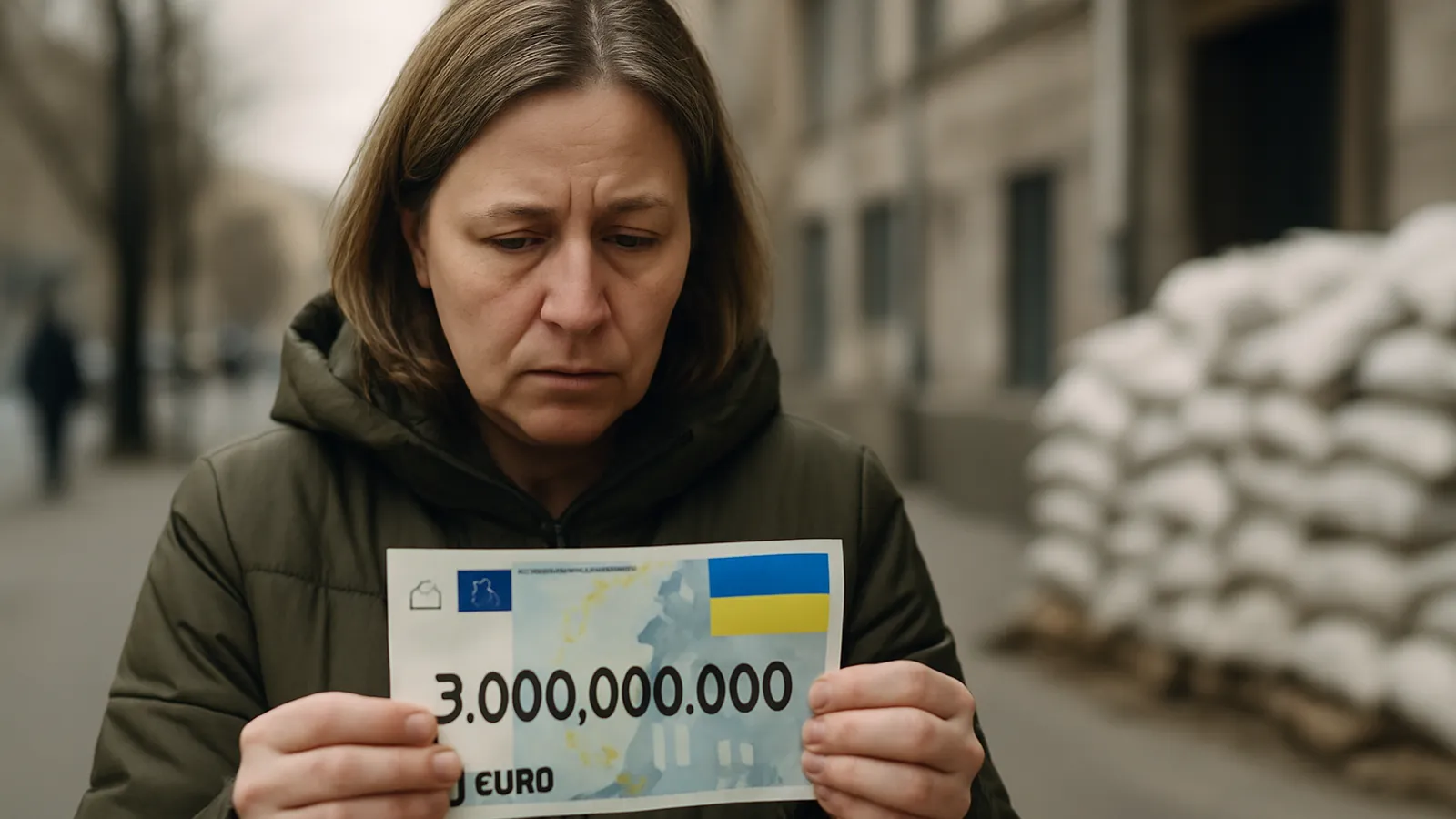 Die Ukraine hat die erste Zahlung aus dem EU-Hilfskredit in Höhe von drei Milliarden Euro erhalten.
