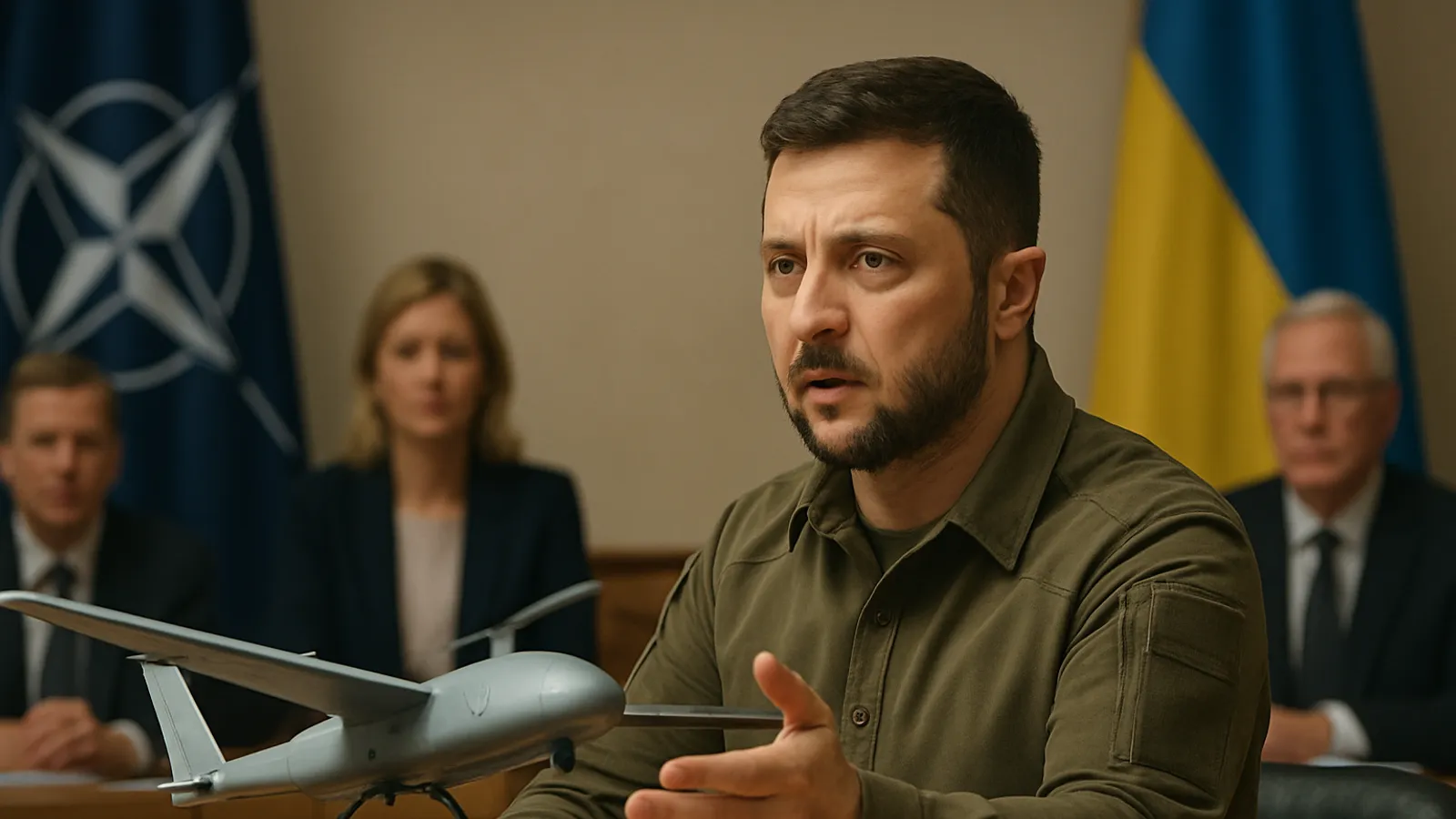 Die Ukraine schlägt Nato-Ländern einen Drohnenpakt vor.